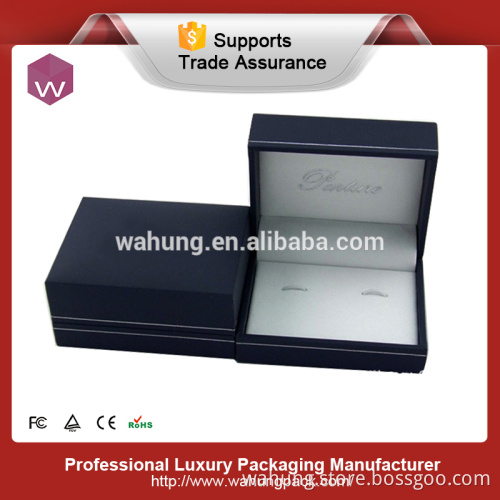 fancy plastic cufflink display box for men